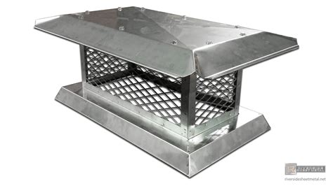 sheet metal chimney cap near me|stainless steel chimney caps.